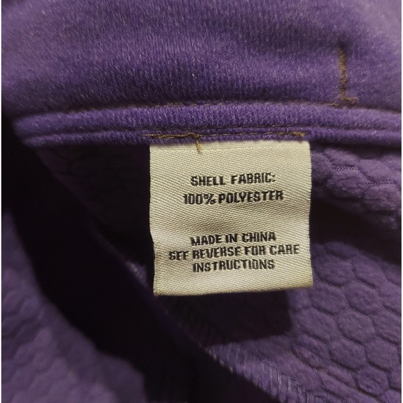 Treezyn Womens Camo Purple Late Seezyn Vixzyn Full Zip Hexflow Vest Size Large - Picture 8 of 15